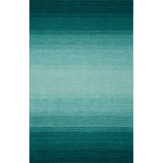 Torino TI100 Teal 5' x 7'3" Rug