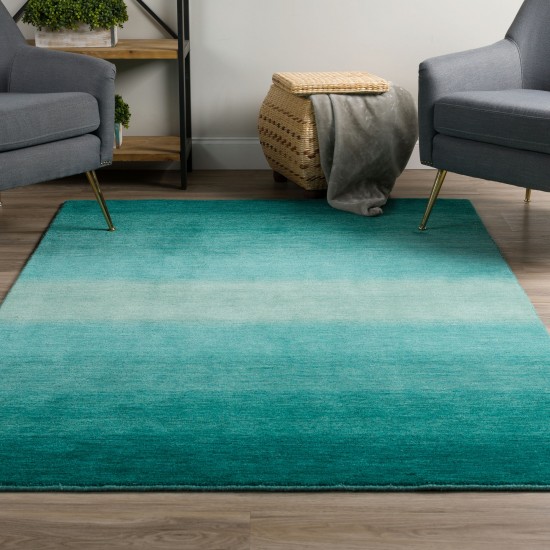 Torino TI100 Teal 5' x 7'3" Rug