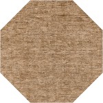Toro TT100 Mocha 4\' x 4\' Octagon Rug