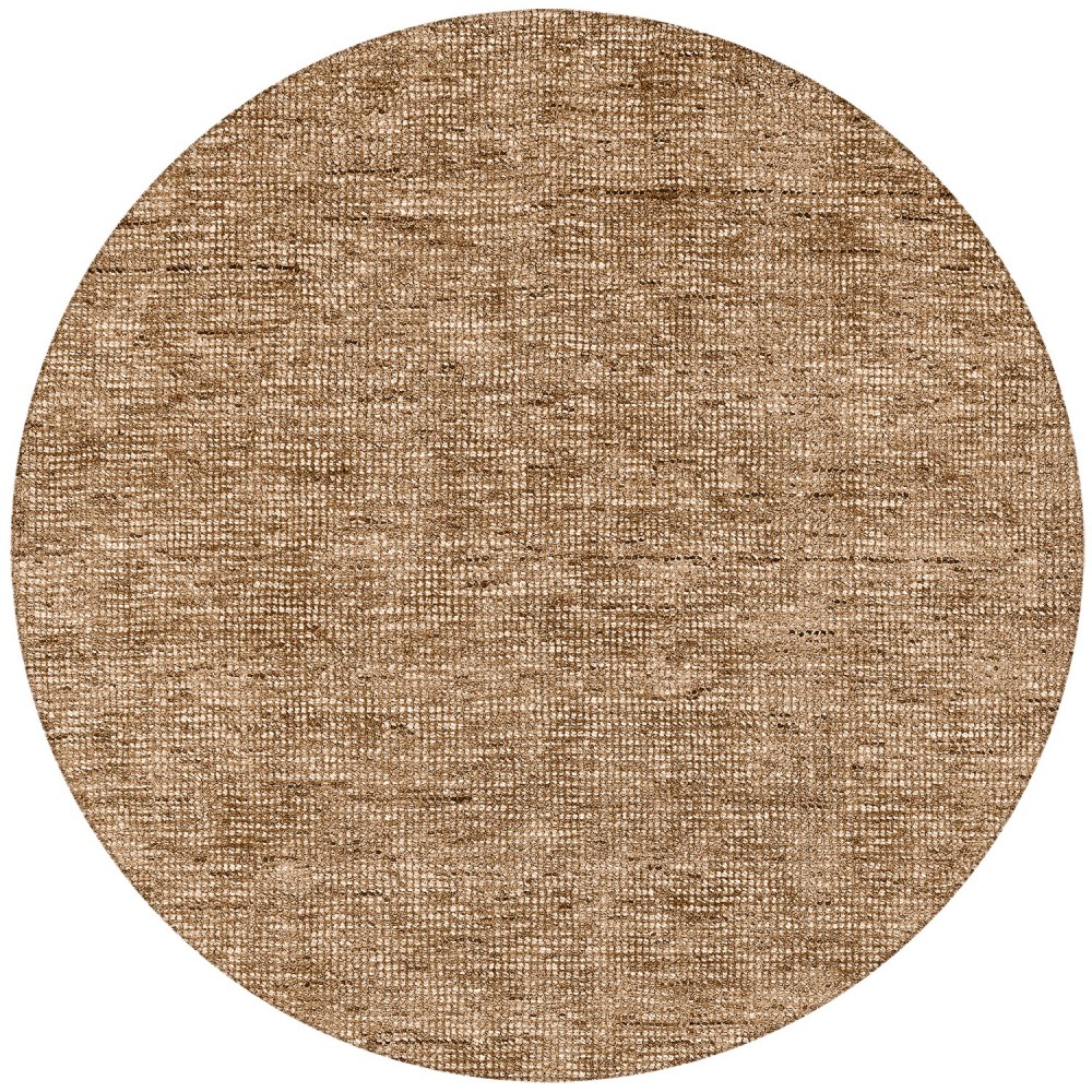 Toro TT100 Mocha 4' x 4' Round Rug