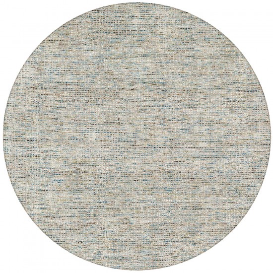 Toro TT100 Silver 4' x 4' Round Rug