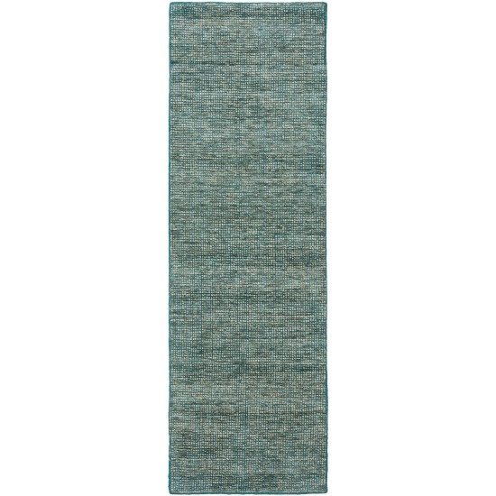 Toro TT100 Teal 2'3" x 7'6" Runner Rug