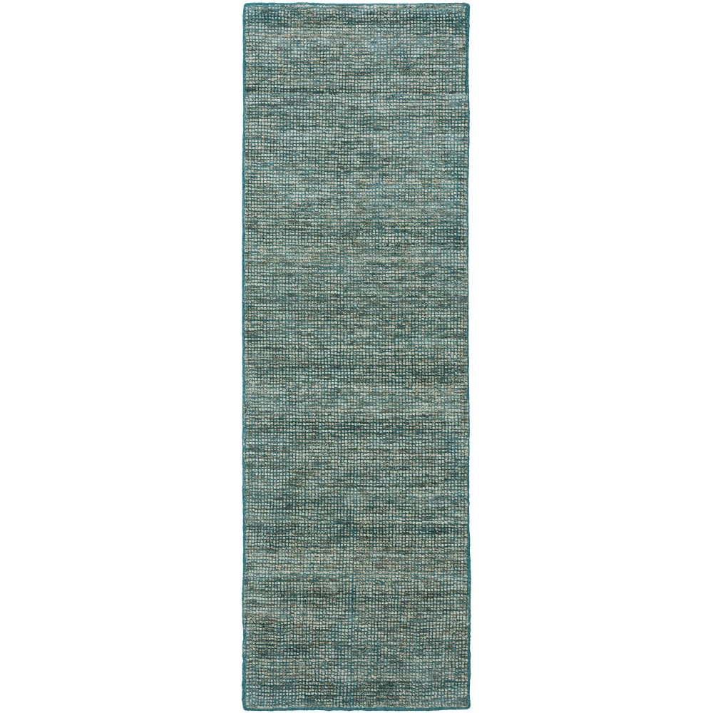 Toro TT100 Teal 2'6" x 20' Runner Rug