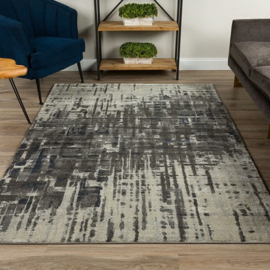 Upton UP1 Pewter 3'3" x 5'1" Rug