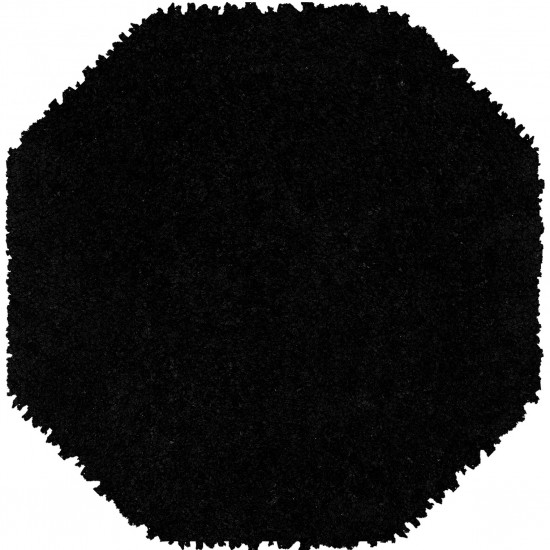 Utopia UT100 Black 10' x 10' Octagon Rug