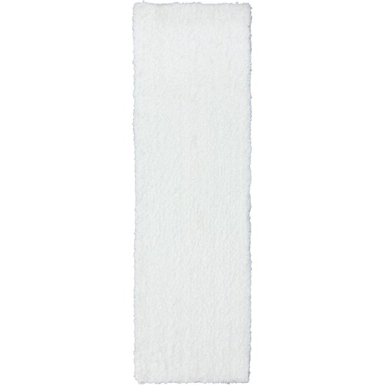 Utopia UT100 Snow 2'3" x 7'6" Runner Rug