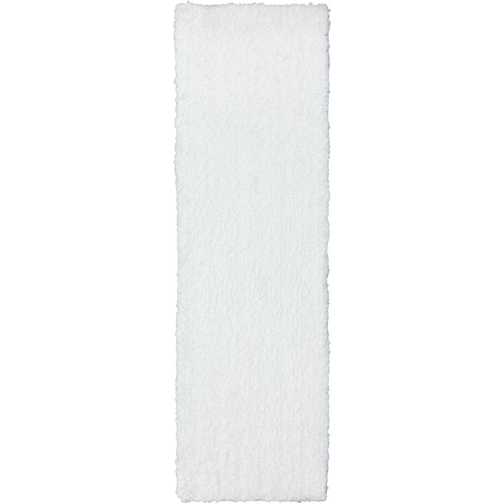 Utopia UT100 Snow 2'6" x 10' Runner Rug Utopia UT100 Snow 2'6" x 10' Runner Rug