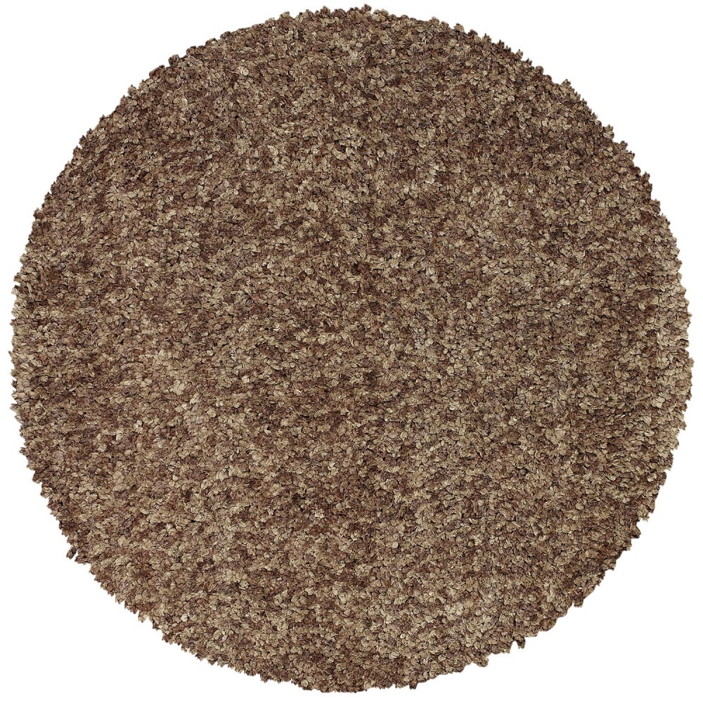 Utopia UT100 Taupe 10' x 10' Round Rug