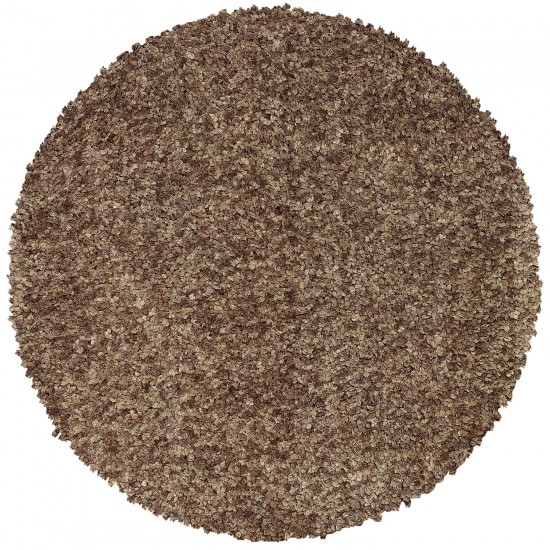 Utopia UT100 Taupe 12' x 12' Round Rug