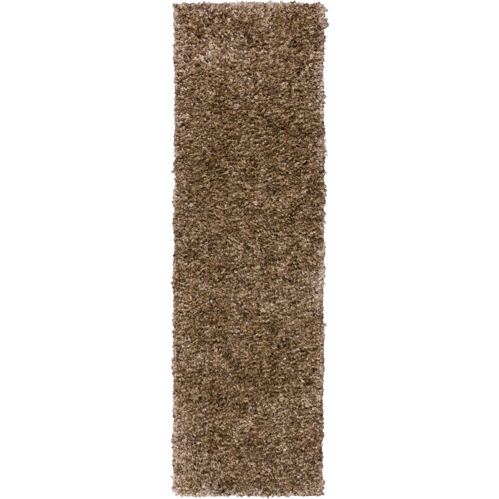 Utopia UT100 Taupe 2'3" x 7'6" Runner Rug