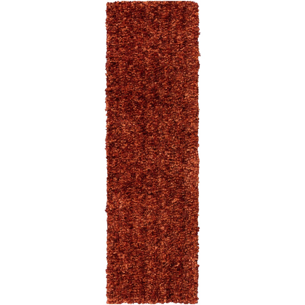 Utopia UT100 Terra Cotta 2'3" x 7'6" Runner Rug