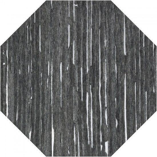 Vibes VB1 Black 12' x 12' Octagon Rug