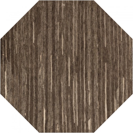 Vibes VB1 Chocolate 12' x 12' Octagon Rug