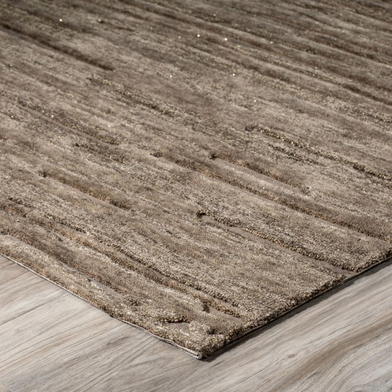 Vibes VB1 Chocolate 2'3" x 7'6" Runner Rug