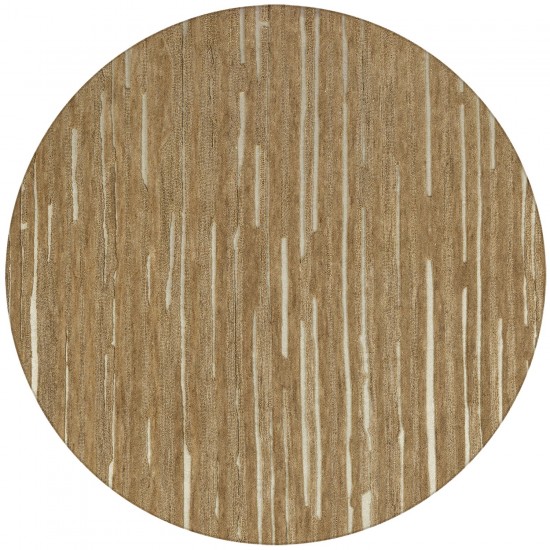 Vibes VB1 Gold 6' x 6' Round Rug