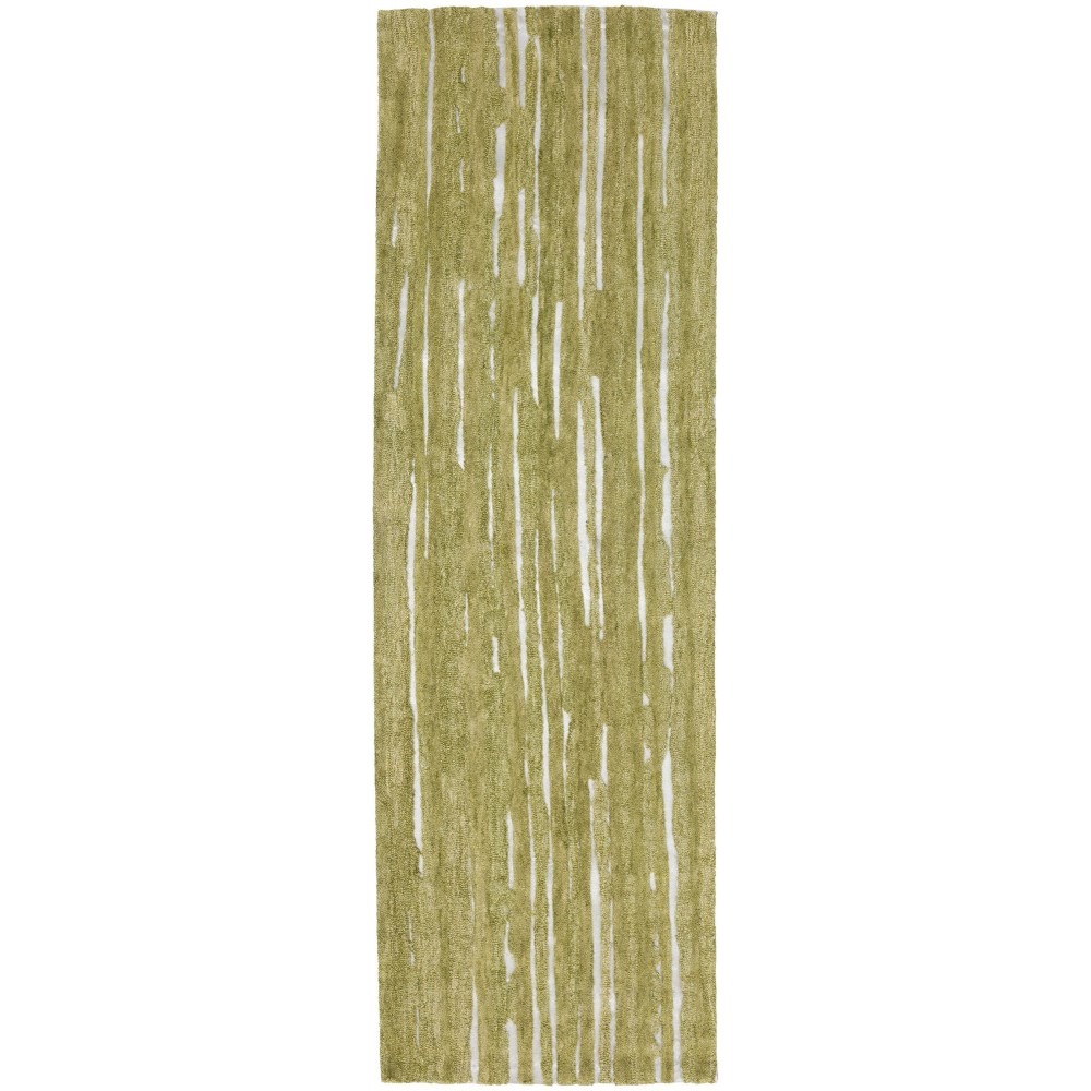 Vibes VB1 Lime 2'3" x 7'6" Runner Rug