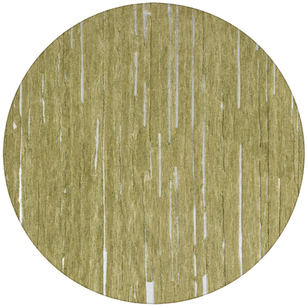 Vibes VB1 Lime 8' x 8' Round Rug