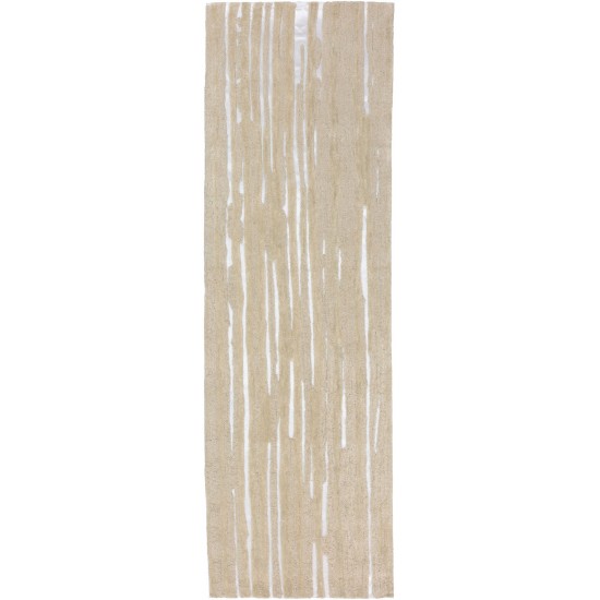 Vibes VB1 Linen 2'3" x 7'6" Runner Rug