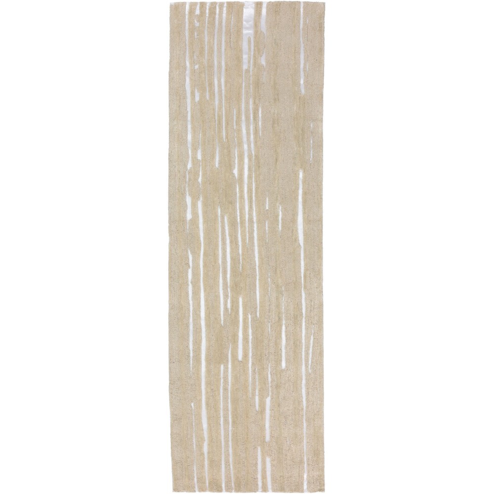 Vibes VB1 Linen 2'3" x 7'6" Runner Rug