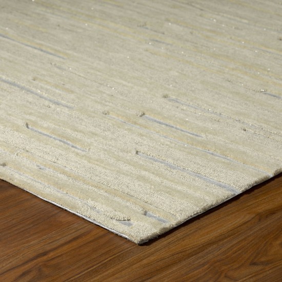 Vibes VB1 Linen 2'3" x 7'6" Runner Rug