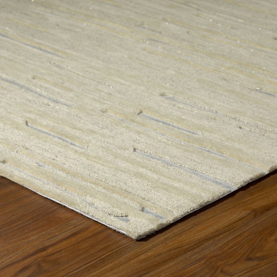 Vibes VB1 Linen 2'6" x 10' Runner Rug