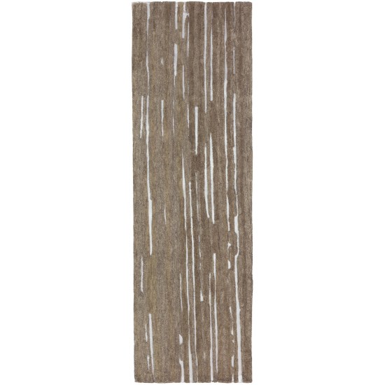 Vibes VB1 Mushroom 2'6" x 12' Runner Rug