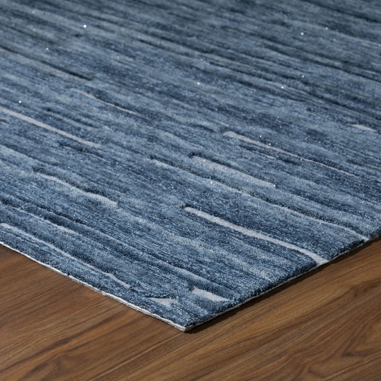 Vibes VB1 Navy 2'3" x 7'6" Runner Rug