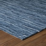 Vibes VB1 Navy 2'6" x 12' Runner Rug