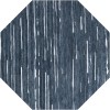 Vibes VB1 Navy 6' x 6' Octagon Rug
