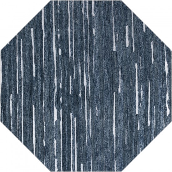 Vibes VB1 Navy 8' x 8' Octagon Rug