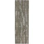 Vibes VB1 Pewter 2'6" x 16' Runner Rug