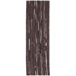 Vibes VB1 Plum 2'3" x 7'6" Runner Rug