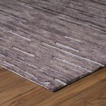 Vibes VB1 Plum 2'6" x 16' Runner Rug