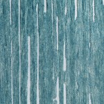 Vibes VB1 Teal 2'3" x 7'6" Runner Rug