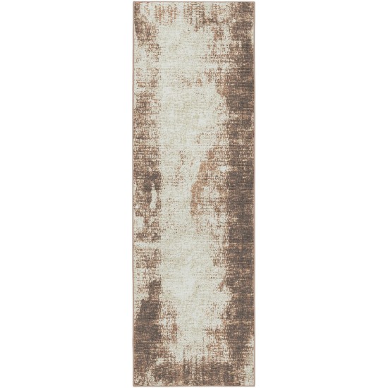 Winslow WL1 Chocolate 2'6" x 8' Runner Rug