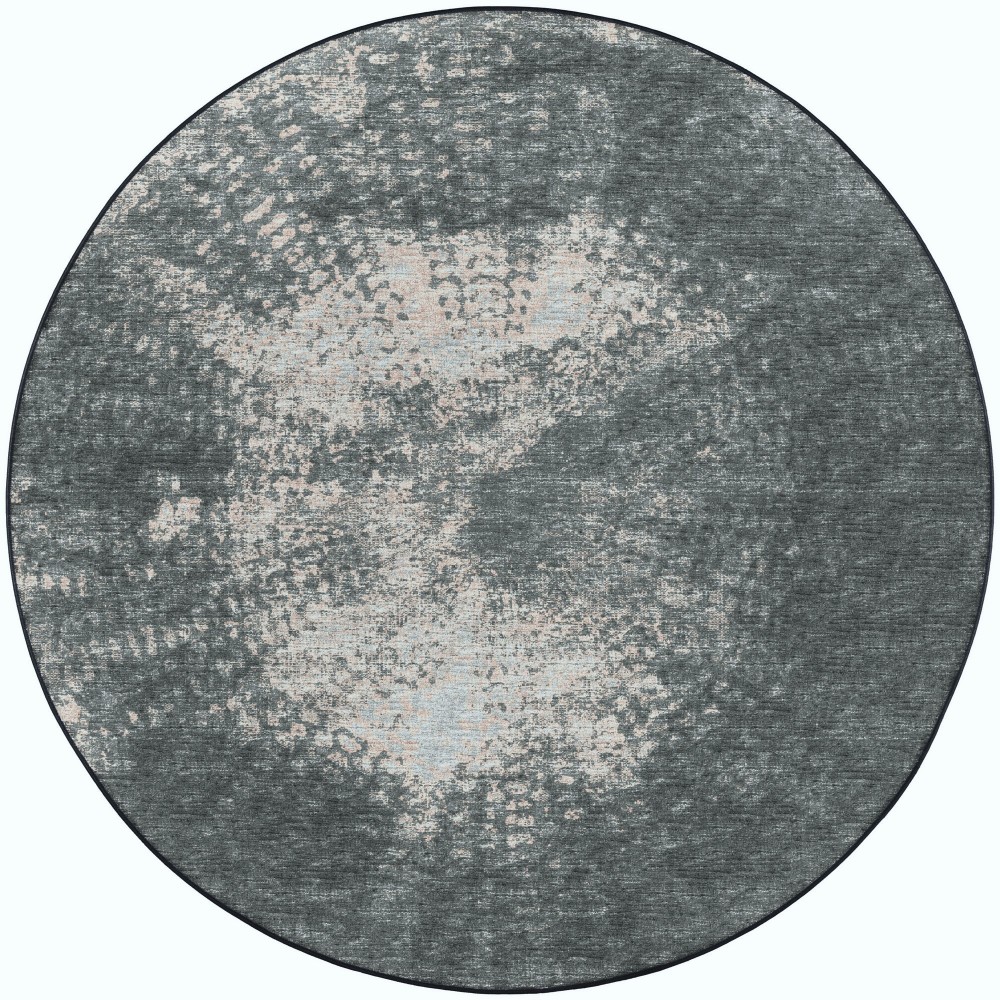 Winslow WL1 Midnight 4' x 4' Round Rug Winslow WL1 Midnight 4' x 4' Round Rug