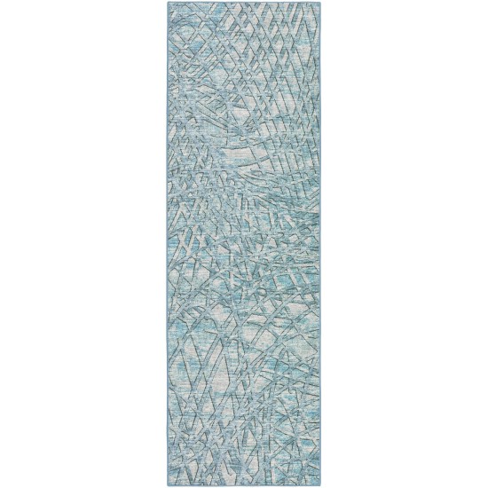 Winslow WL2 Indigo 2'6" x 8' Runner Rug