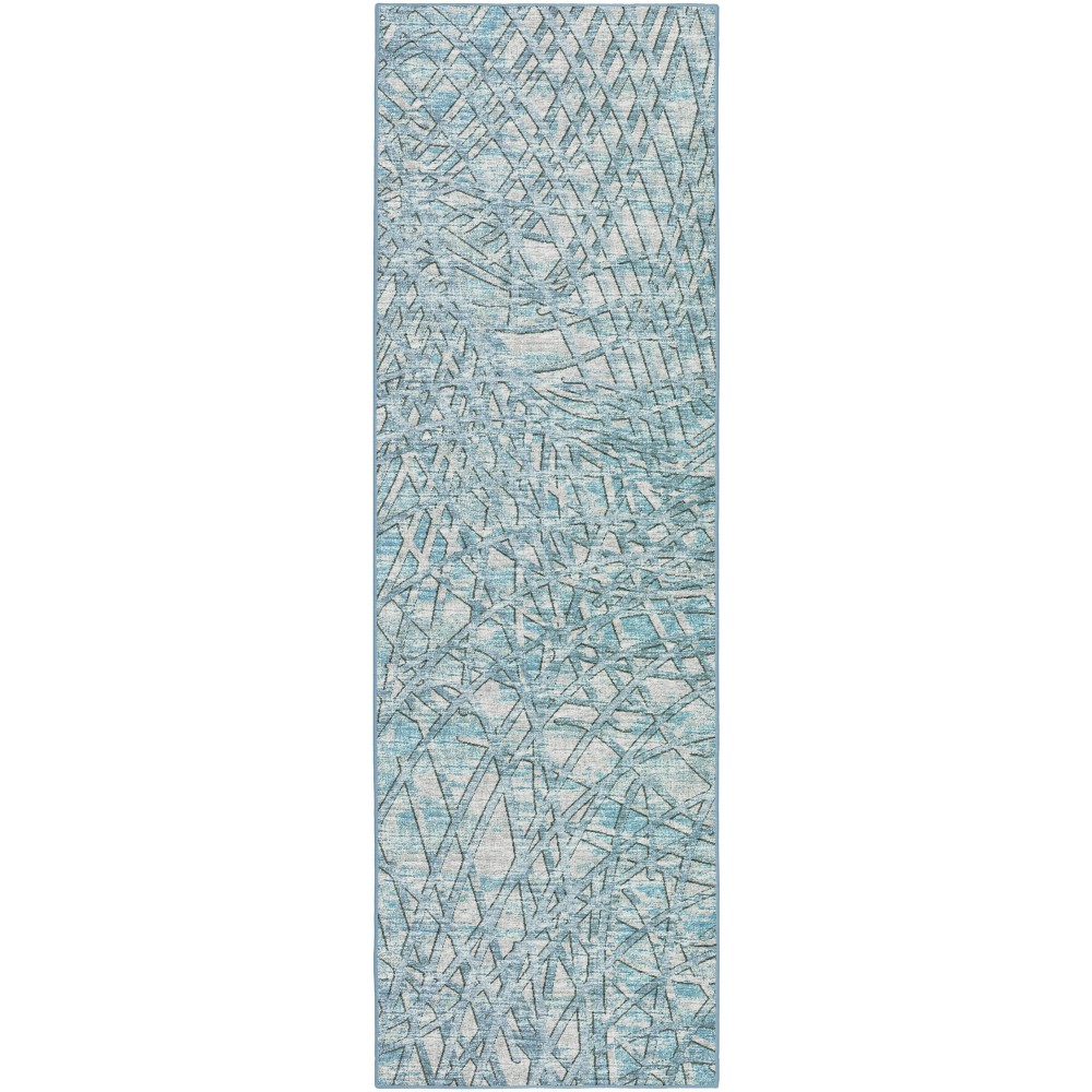 Winslow WL2 Indigo 2'6" x 8' Runner Rug Winslow WL2 Indigo 2'6" x 8' Runner Rug