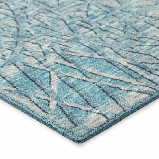 Winslow WL2 Indigo 8' x 8' Round Rug
