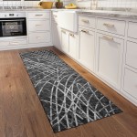 Winslow WL2 Midnight 2'6" x 10' Runner Rug