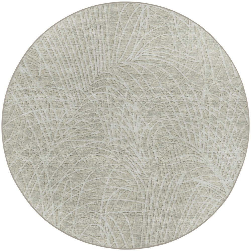 Winslow WL2 Taupe 4' x 4' Round Rug Winslow WL2 Taupe 4' x 4' Round Rug