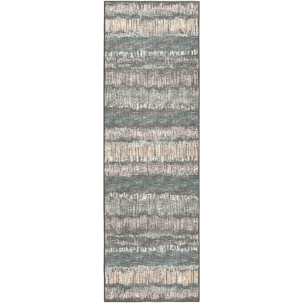 Winslow WL4 Charcoal 2'6" x 8' Runner Rug Winslow WL4 Charcoal 2'6" x 8' Runner Rug