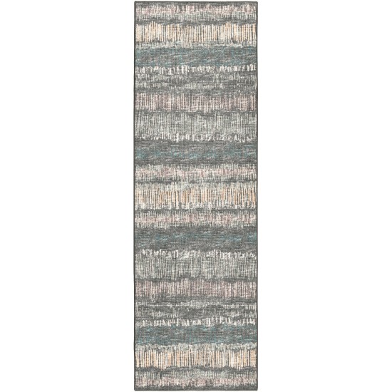 Winslow WL4 Charcoal 2'6" x 10' Runner Rug