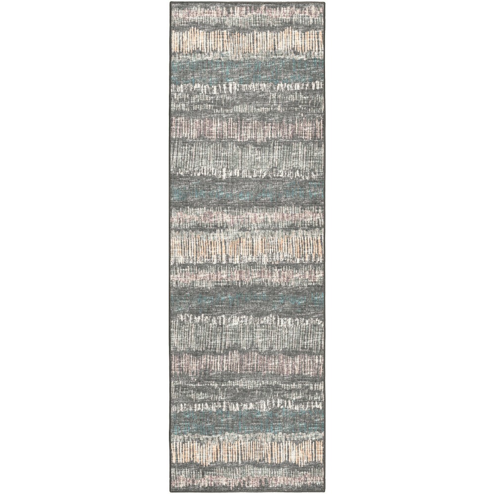 Winslow WL4 Charcoal 2'6" x 10' Runner Rug