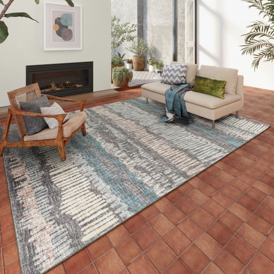 Winslow WL4 Charcoal 3' x 5' Rug