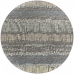 Winslow WL4 Charcoal 4' x 4' Round Rug