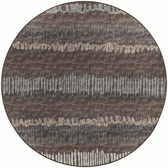 Winslow WL4 Coffee 10' x 10' Round Rug