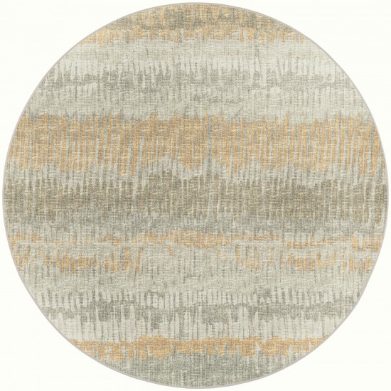 Winslow WL4 Khaki 6' x 6' Round Rug