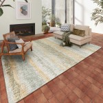 Winslow WL4 Khaki 8' x 10' Rug