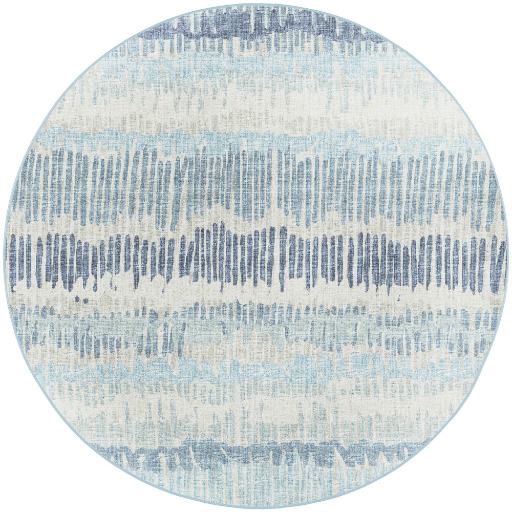 Winslow WL4 Sky 10' x 10' Round Rug